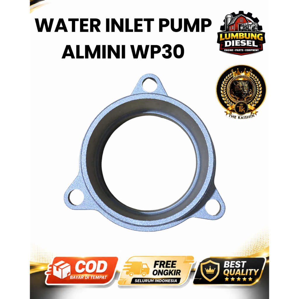 MESIN ปั๊มน้ํา WP30 อลูมิเนียมช่องทางคอ Inlet Alkon ข้าว Field ปั๊มน้ํา 3 นิ้ว/Alkon WP30 คอวัสดุอลู