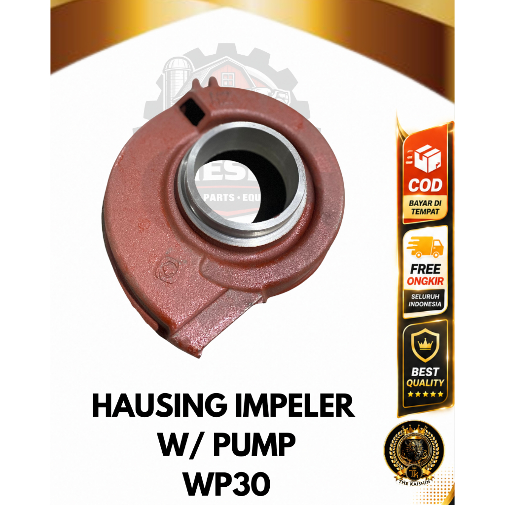 WP30 ตัวเรือนใบพัดปั๊มน้ํา | Rumaqh Impeller WP30 3 นิ้วปั๊มน้ําเบนซินดีเซล l Housing Body Impeller 