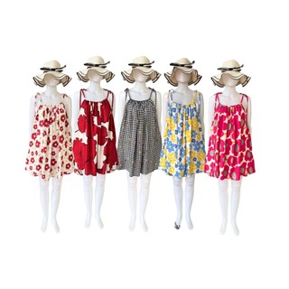 Daster Premium Mini Kekinian Terbaru / Homedress Pendek di atas Lutut Motif Cantik