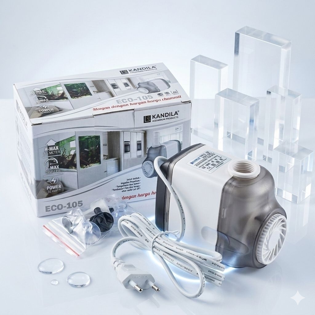 KANDILA ECO 105 PUMP AQUARIUM และ ORNAMENTAL FISH POND PUMP