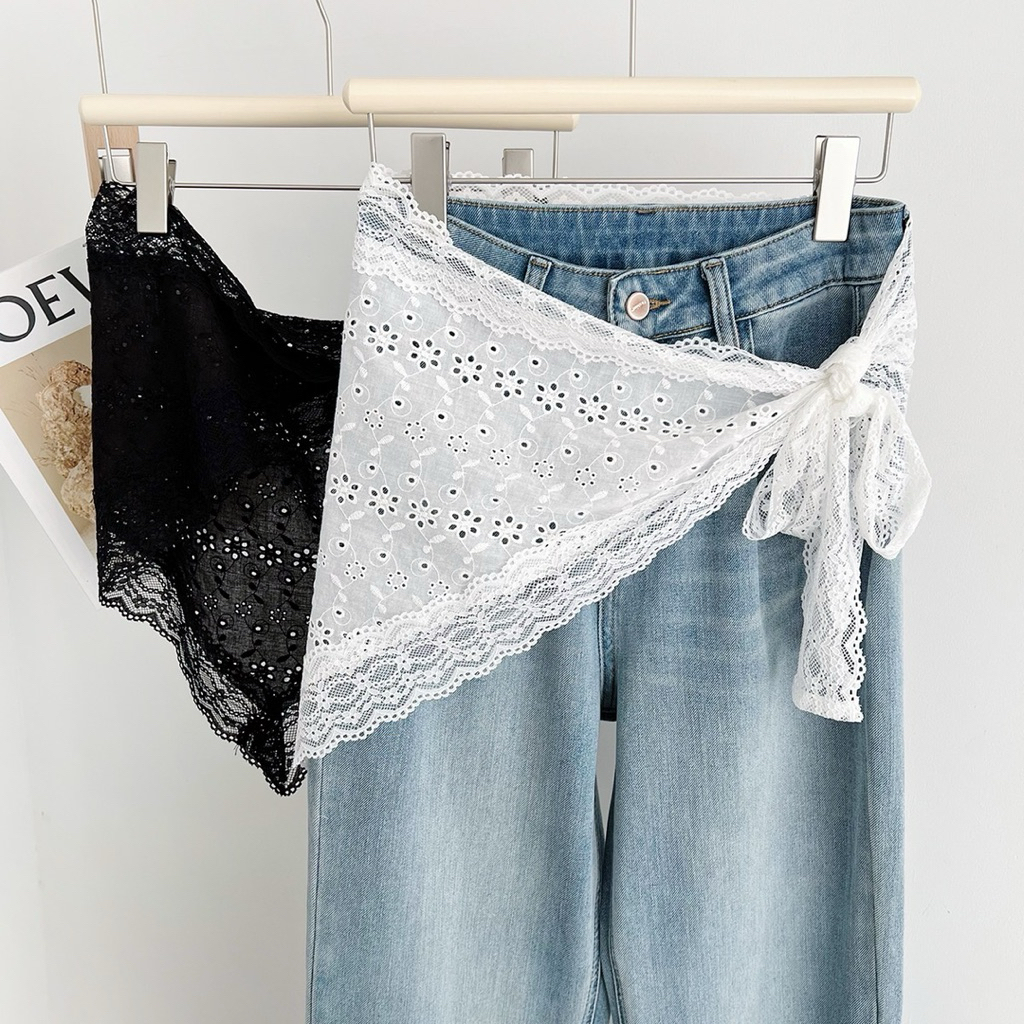 WAIST LACE BELT ADJUSTABLE CH WAIST BELT ผู้หญิง