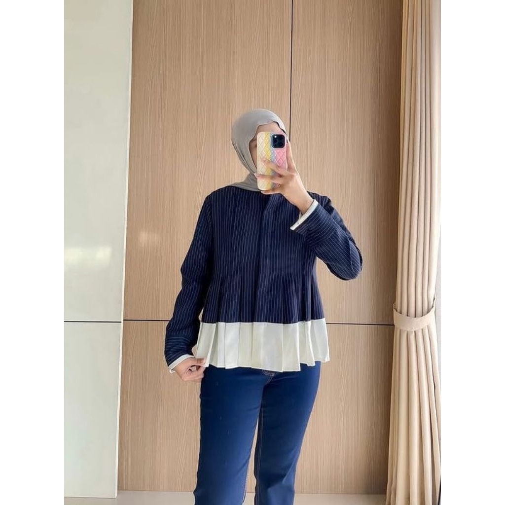 DEBBY SHIRT//ผู้หญิง TOP//ผู้หญิง BLOUSE