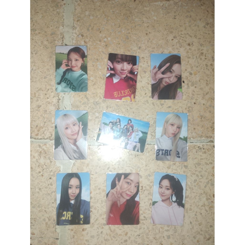 TWICE x Nabati Official Photocard, POB Mina RTB, และ POB Jeongyeon mix อัลบั้ม