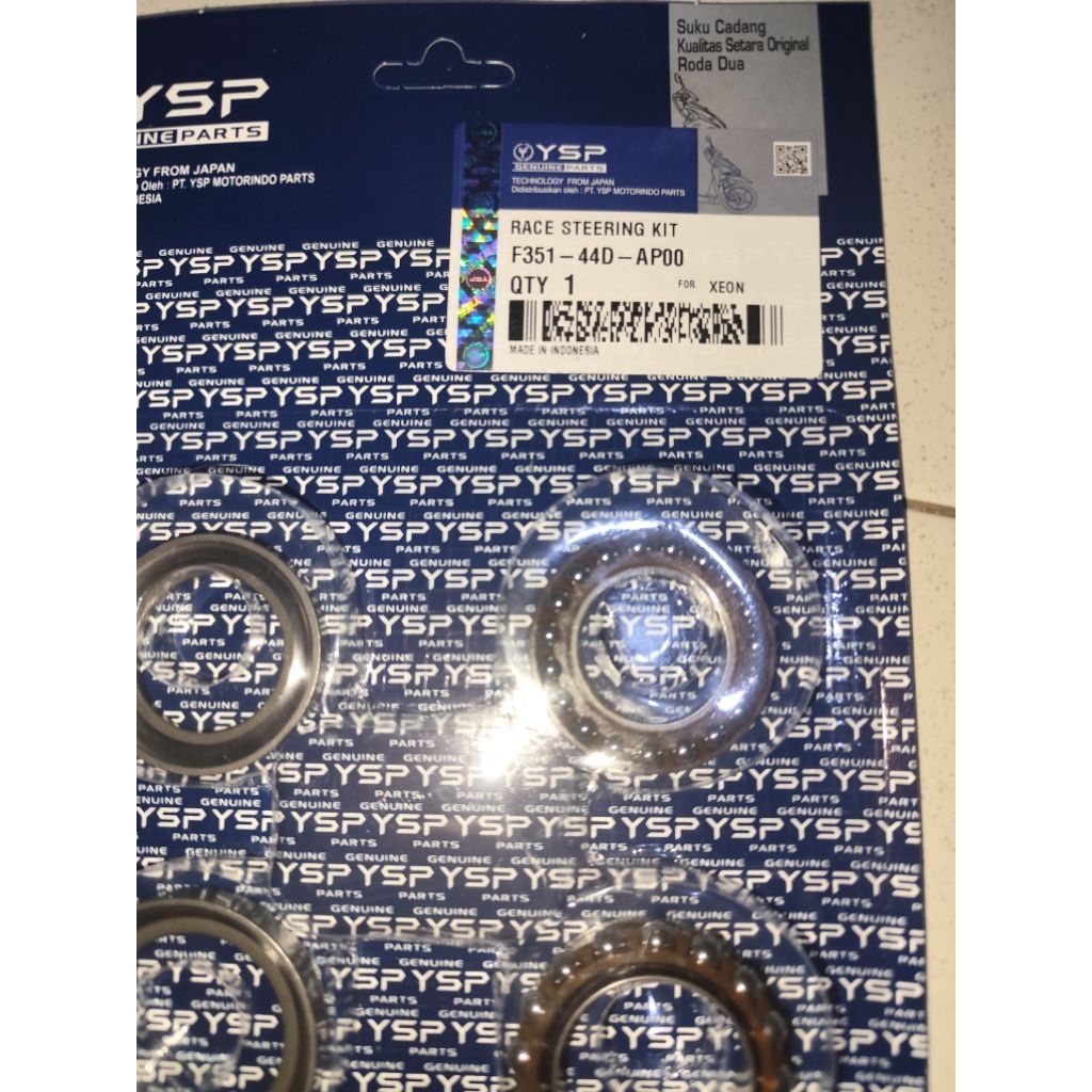 YSP. ชุดพวงมาลัยแข่ง/ชุดโปสเตอร์ XEON/N-MAX เก่า. (สีคอมโบ) F351-44D-AP00.
