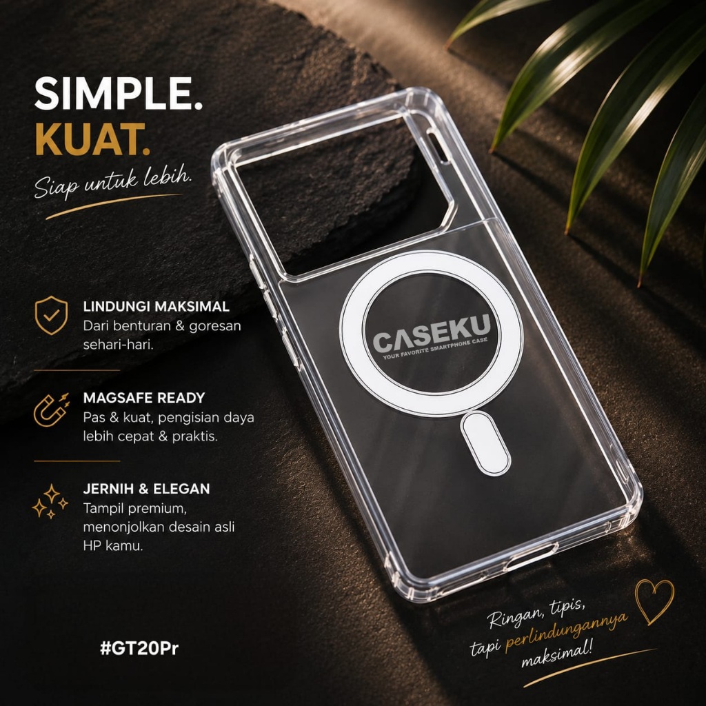 Magsafe แม่เหล็กชาร์จไร้สายเคสโทรศัพท์สําหรับ Infinix GT 20 Pro Infinix GT 30 Infinix GT 30 Pro Magn