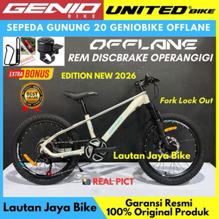 Sepeda Gunung 20 MTB GENIO OFFLANE MK38 M341 By Unitedbike Free Gift