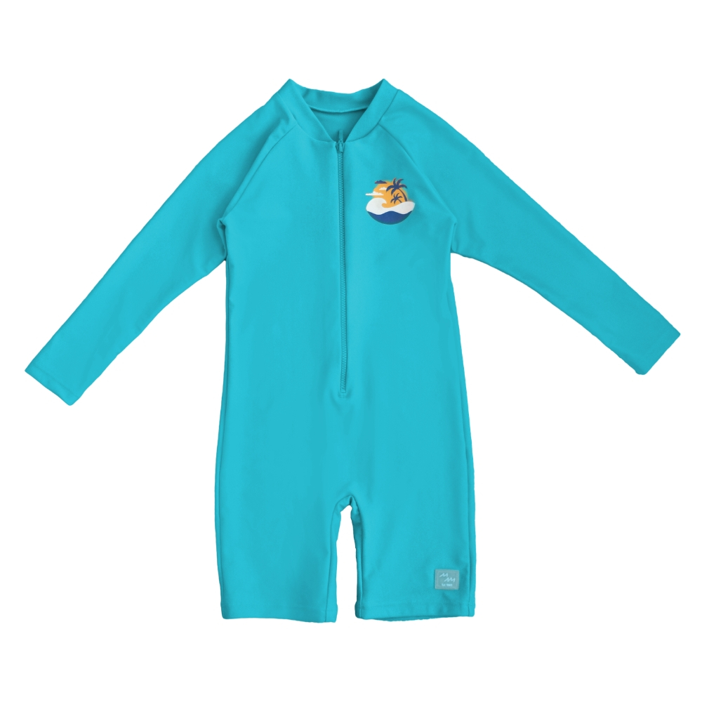 Lee Vierrra Kids Soleil การดําน้ําแขนยาวสําหรับทั้งชายและหญิง - Aqua Splash