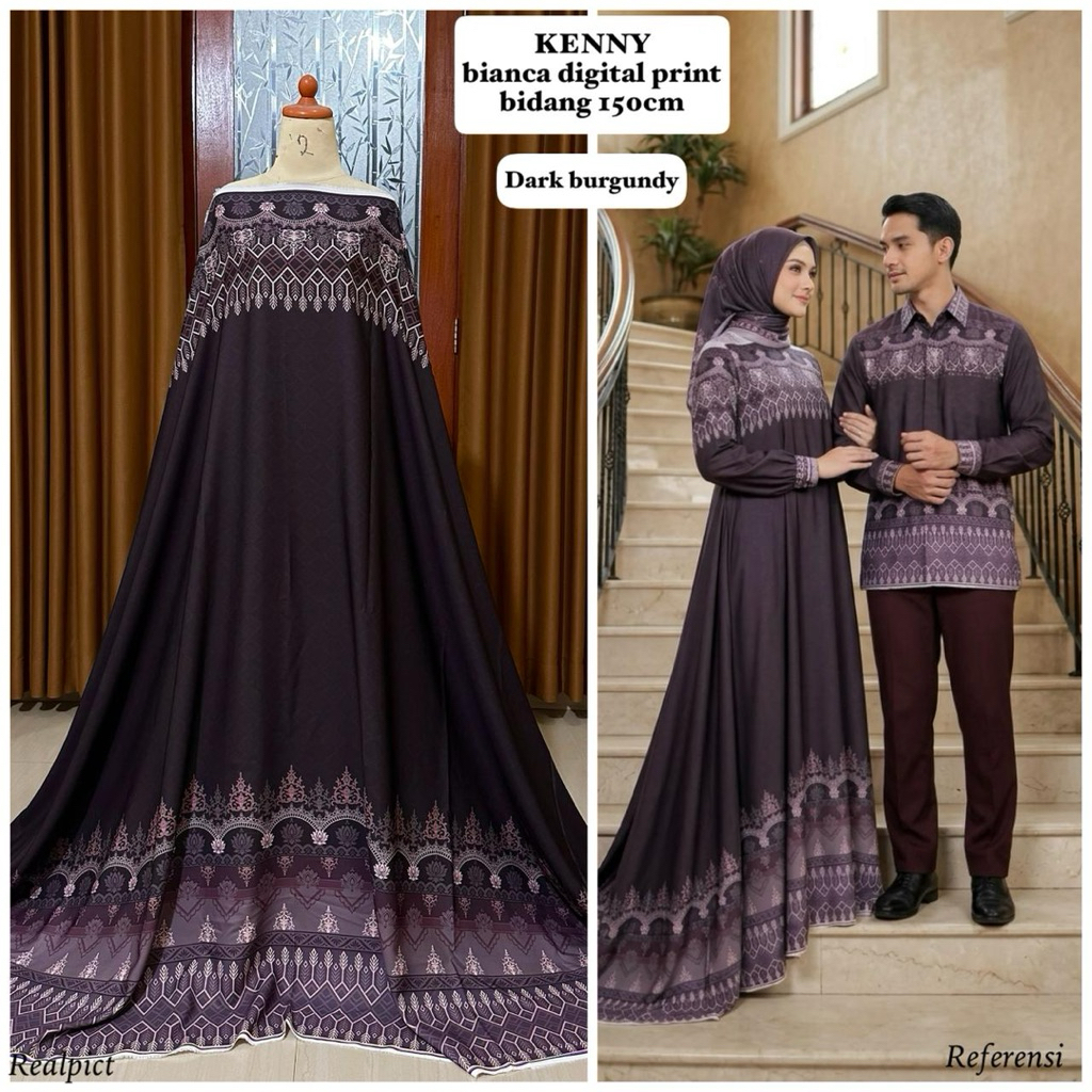 BIANCA SILK DIGITAL PRINT MATERIAL | หลายลาย | ผ้าเมตร | | Bianca พรีเมี่ยม