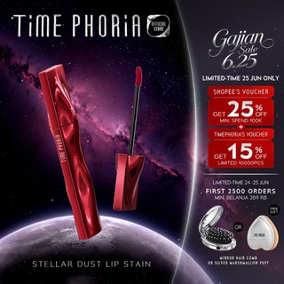 NEW LAUNCH-Timephoria Aion Superstain Lip Tattoo Ink 4G Tahan Lama 24H Waterproof Transferproof Foodproof  Lip Stain Liptint Lipgloss Lipstick Lip Cream Ringan Hydrates Makeup TimePhoria Official Store
