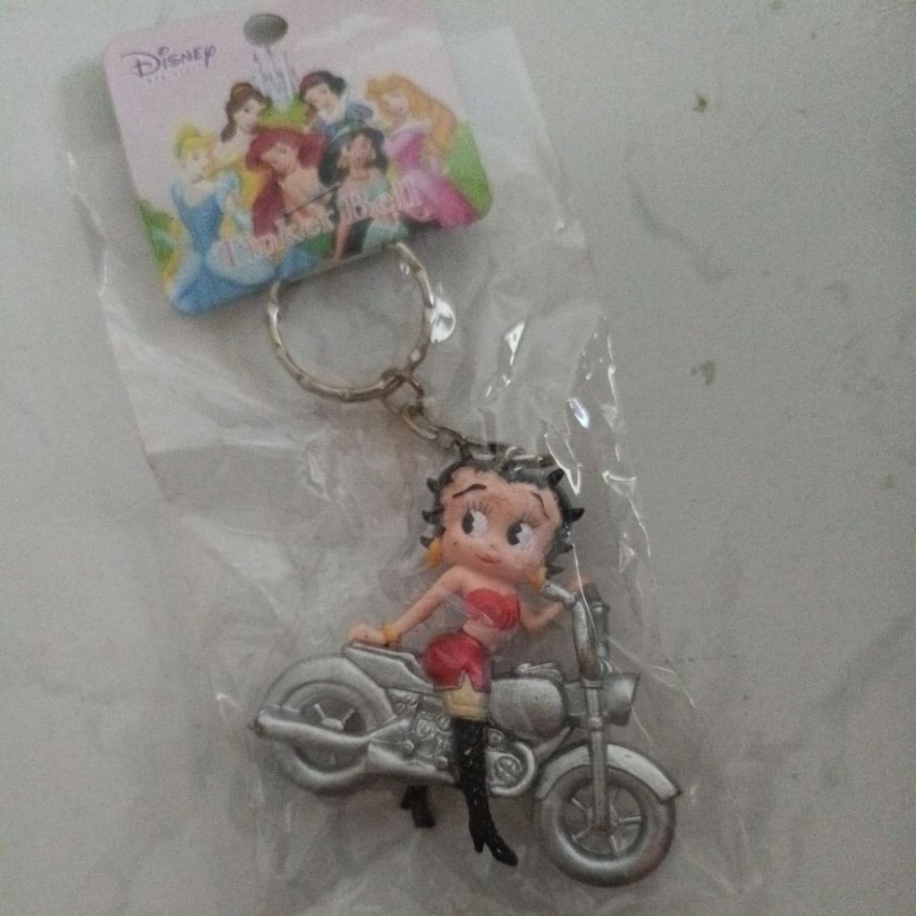 GANTUNGAN Betsy Boop พวงกุญแจมอเตอร์ไซค์
