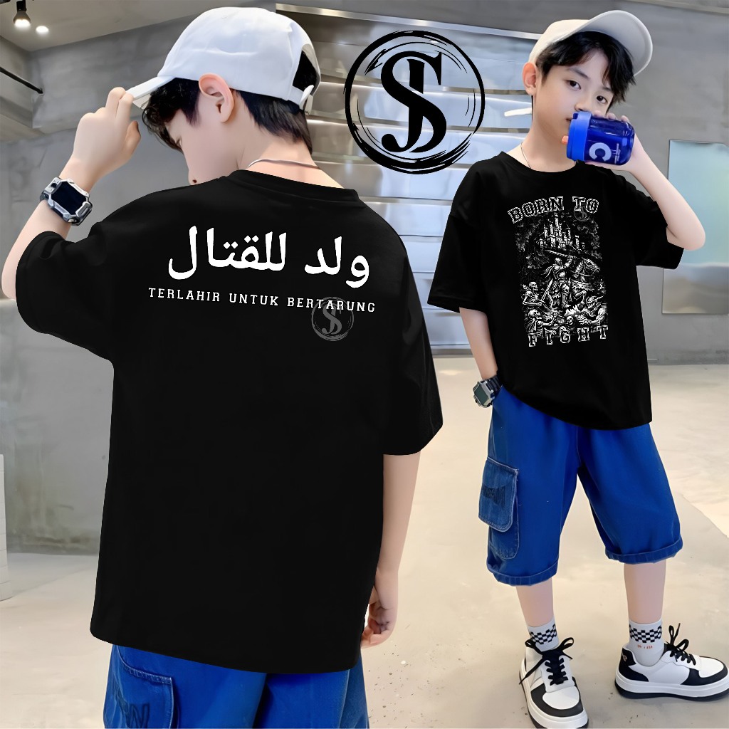 เซนต์0อีกครั้ง จูเนียร์ | เสื้อยืด Born To Fight Born To Fight Vol 2 ฟรีสติ๊กเกอร์