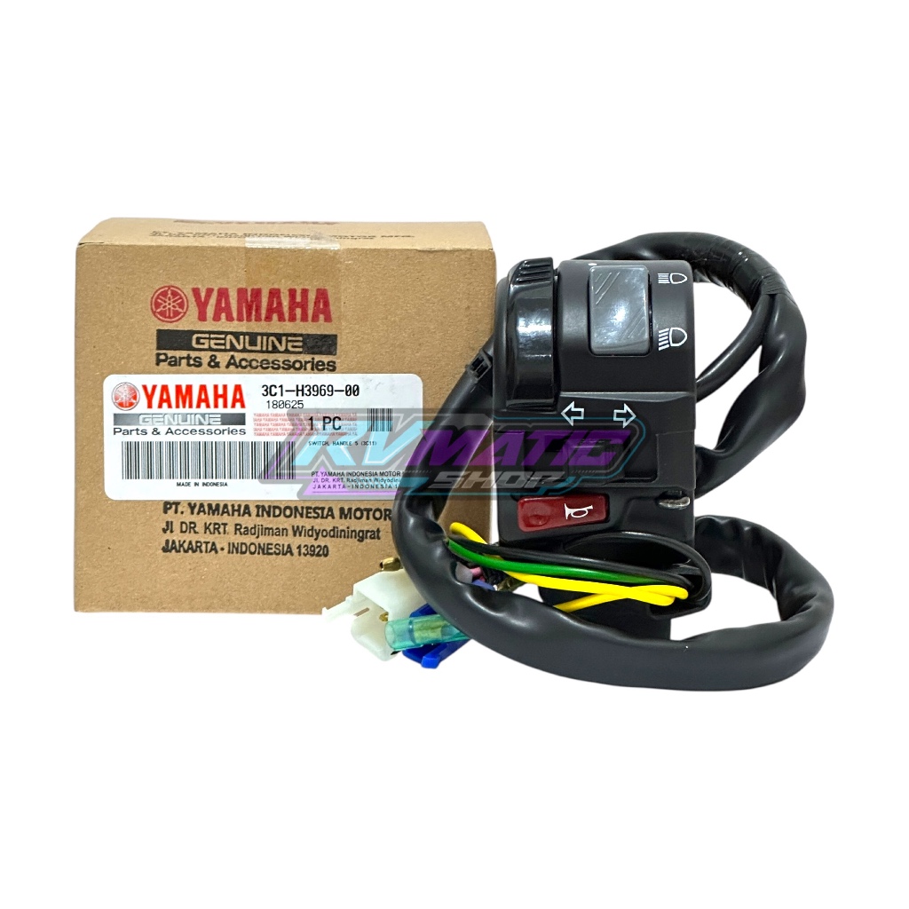 TOMBOL LEFT SWITCH LEFT HOLDER BUTTON SWITCH VISION OLD ORIGINAL YAMAHA (3C1-H3969-00)