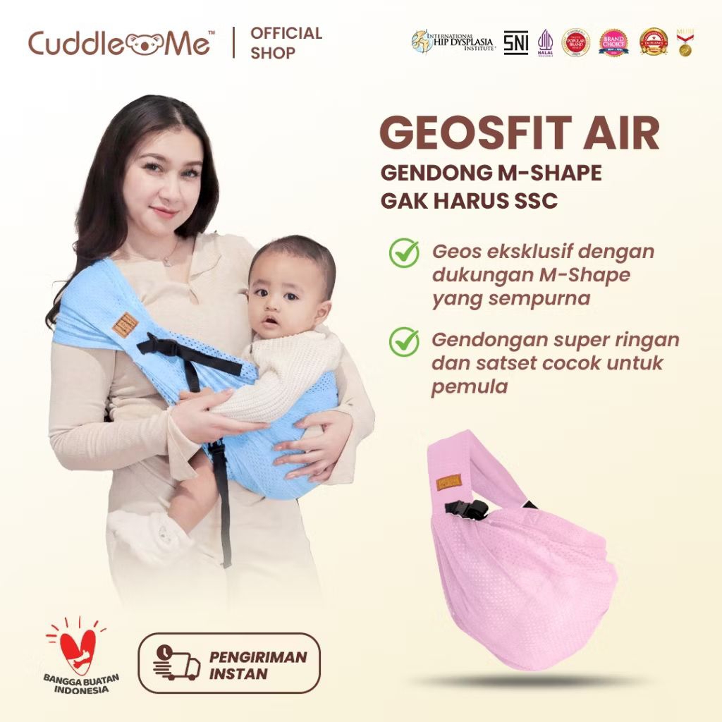 BABY CARRIER - GEOSSFIT CARRIER - COUDDLEME GEOSS FIT AIR