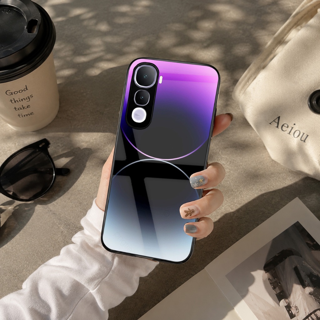 [SKA 27] Softcase Glass Kaca Type VIVO Y400 - CASE VIVO Y400 - CASE VIVO Y400 - VIVO Y400 - PROTECTO
