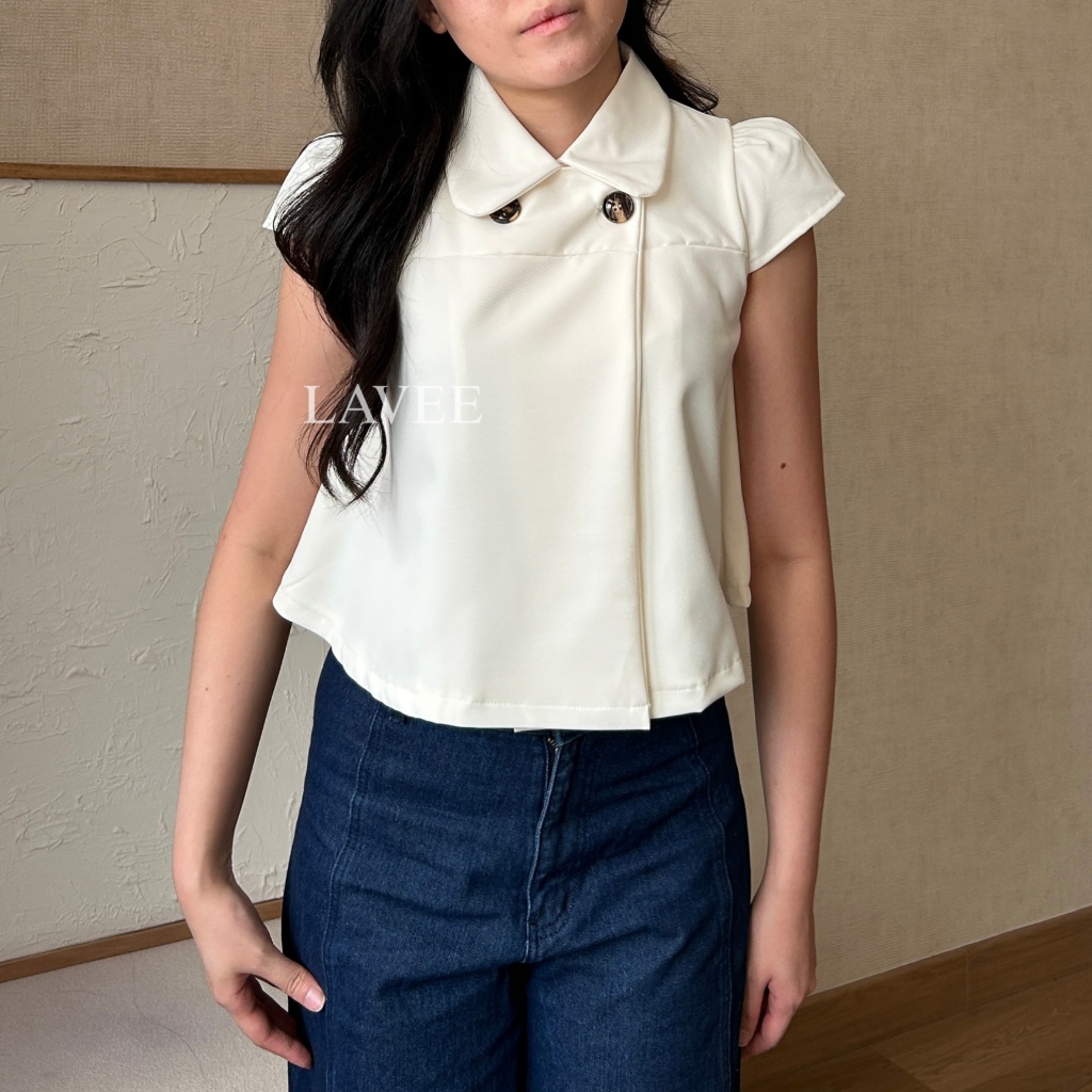 LAVEE - Leonie Top / Basic Womens Top - Womens Semiwool Top