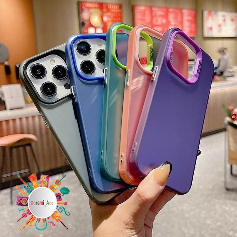 IMD MACAROON HOLOGRAM สําหรับ REALME C85 PRO C100 C100X สี GRADIENT CASE DA