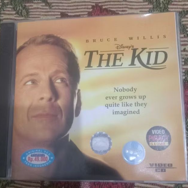 VCD ORIGINAL DISNEYS KID FEAT BRUCE WILLIS TEXT INDONESIA