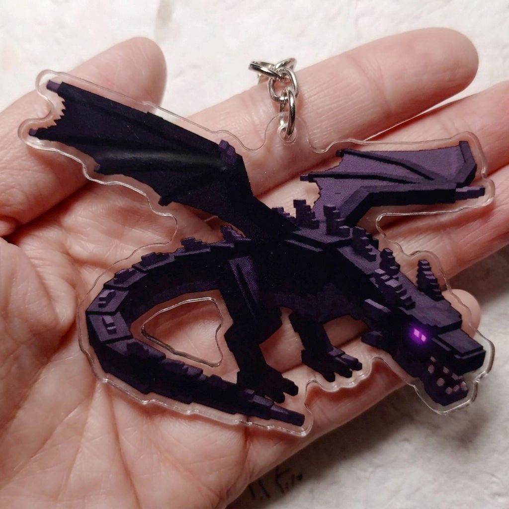 GANTUNGAN Black Dragon Pet Pet Pets Grow A Garden 2 พวงกุญแจ Grow A Garden