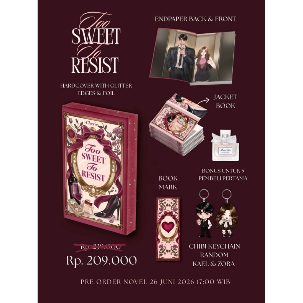 READY Novel Too Sweet To Resist โดย Cherie / Monwcherie
