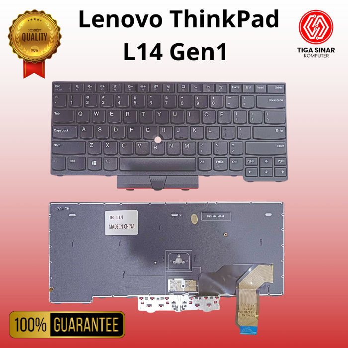 Lenovo ThinkPad L14 Gen1 Gen 1 20U1 20U2 20U5 20U6 Gen 2 Gen2 20X1 20X2 20X5 20X6 ไม่มีแป้นพิมพ์ตัวช