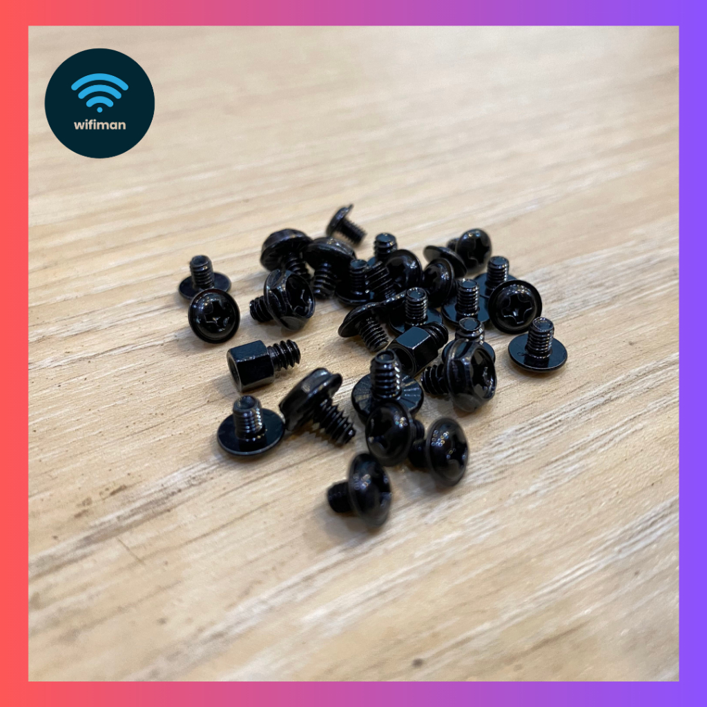 BOLT COMPUTER / SCREWS / POWER SUPPLY / PC CASING) - สีดํา