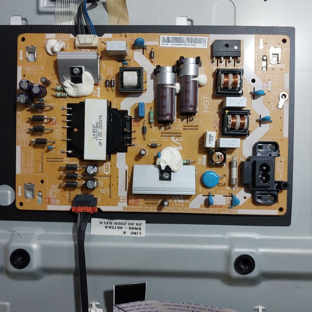 PSU POWER SUPPLY REGULATOR ทีวี SAMSUNG UA40N5000 UA40N5000AK