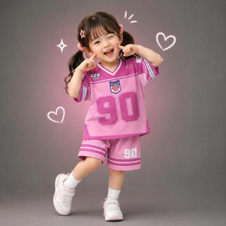 one set anak laki-laki dan perempuan unisex 3-10 tahun//setelan jersey anak karakter roblok terbaru dan terlaris