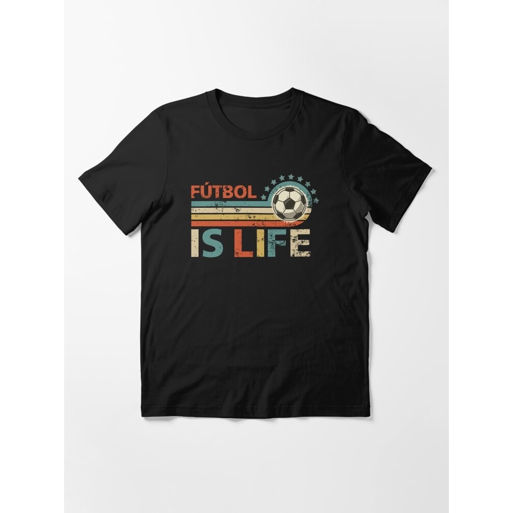 เสื้อยืด Retro Futbol is Life Essential