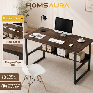 Homsaura Meja Belajar Set Kursi/Meja Komputer/Meja Kerja/Meja Kantor/Minimalis/Aesthetic/Murah