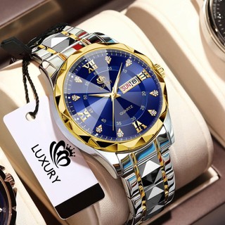 HARGA TERBAIK Jam Tangan Pria LUXURY JP44 Terbaru 2025 Anti Air Original Luxury Stainless Steel Murah Stainless Steel Casual  Luminous Fashion Analog Stainless Steel Watch Men