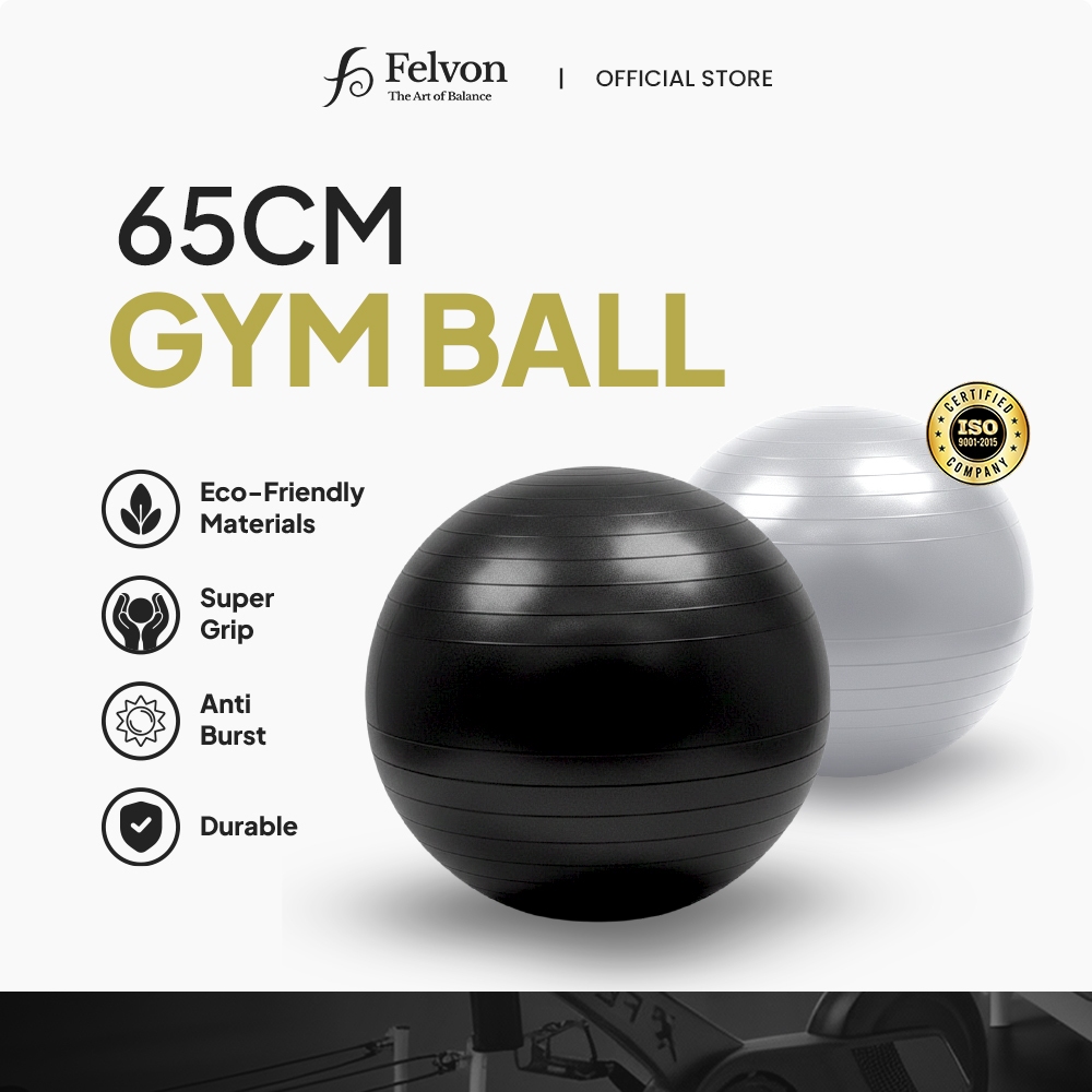 Felvon Gym Ball พรีเมี่ยม 65ซม