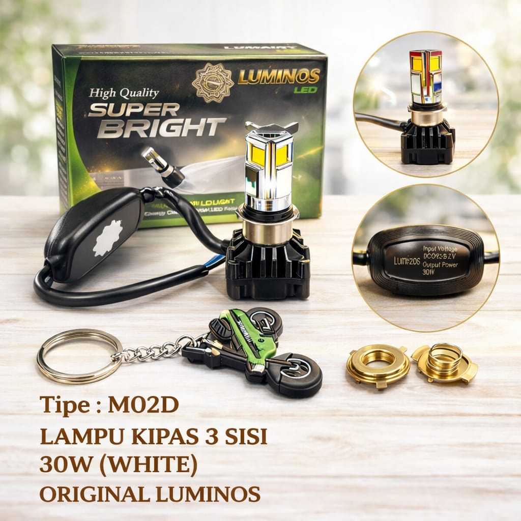 ไฟ LED LUMINOS ดั้งเดิม LUMINOS ORIGINAL Ready 3 ด้าน สีขาว M02D