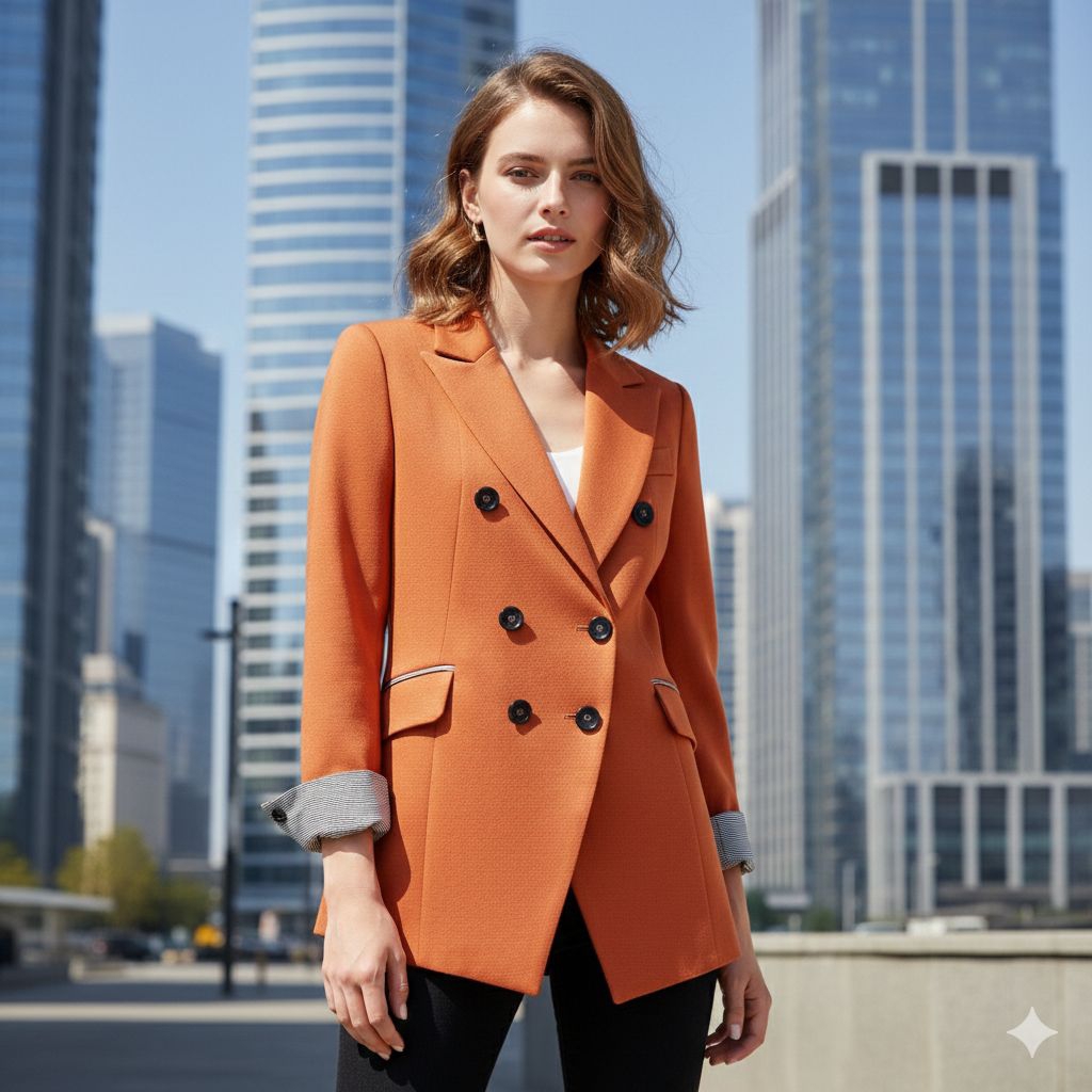 BL0144 BLAZER PREMIUM BRAND ELIYA LD 86 SIZE S RAMADAN FYP VIRAL