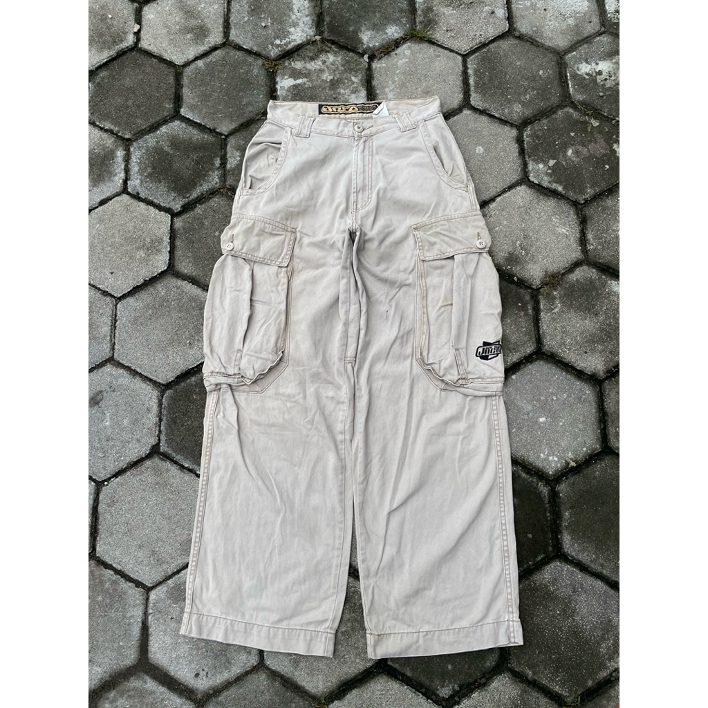 JNCO JEANS KHAKI WARRIOR ARMY TWILL