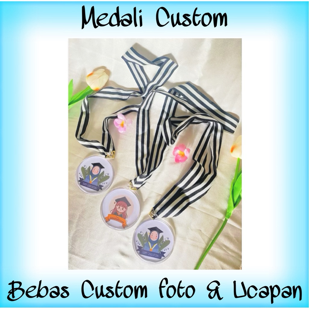 CUSTOM MEDAL/ GRADUATION MEDAL/ CHAMPION MEDAL/ CUSTOM ฟรี MEDAL
