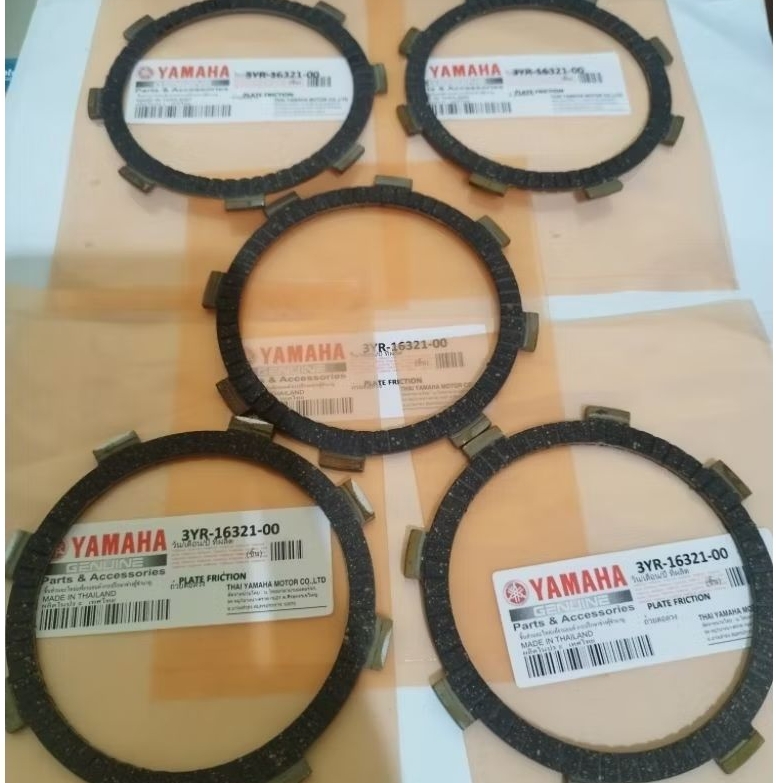 จานคลัทช์ JUPITER Z FORCE 1 F1ZR ORIGINAL THAILAND (5 ชิ้น)