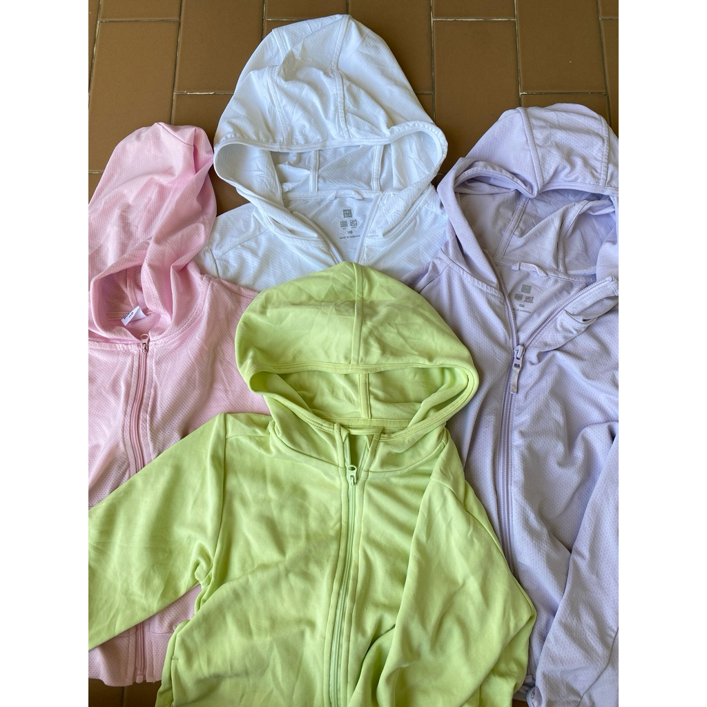 UNIQLO AIRism เสื้อแจ็คเก็ตสําหรับเด็กทารกและวัยรุ่น