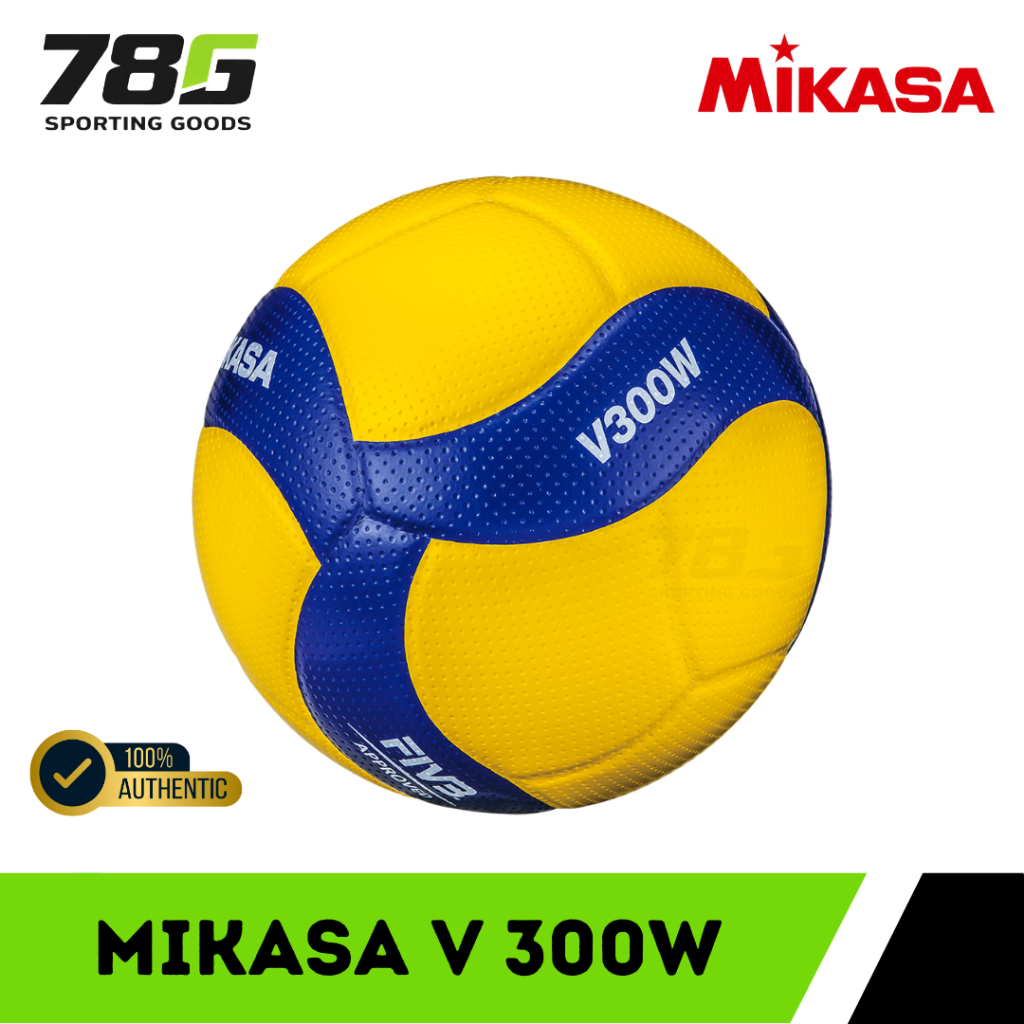 MIKASA Volleyball V300W ORIGINAL Mikasa Volleyball ต้นฉบับนําเข้าโบนัส Net