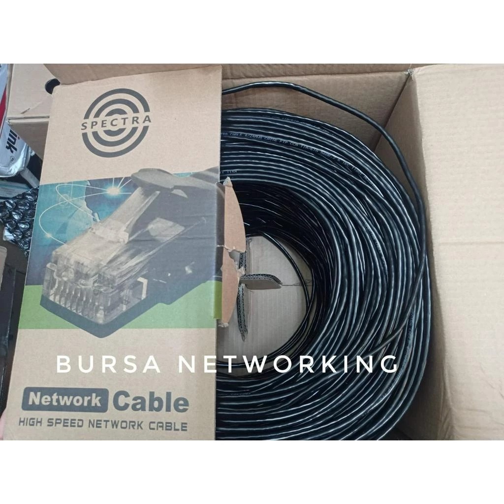 150 เมตร SPECTRA CAT 5E FTP LAN OUTDOOR LAN CABLE / สาย LAN กลางแจ้ง