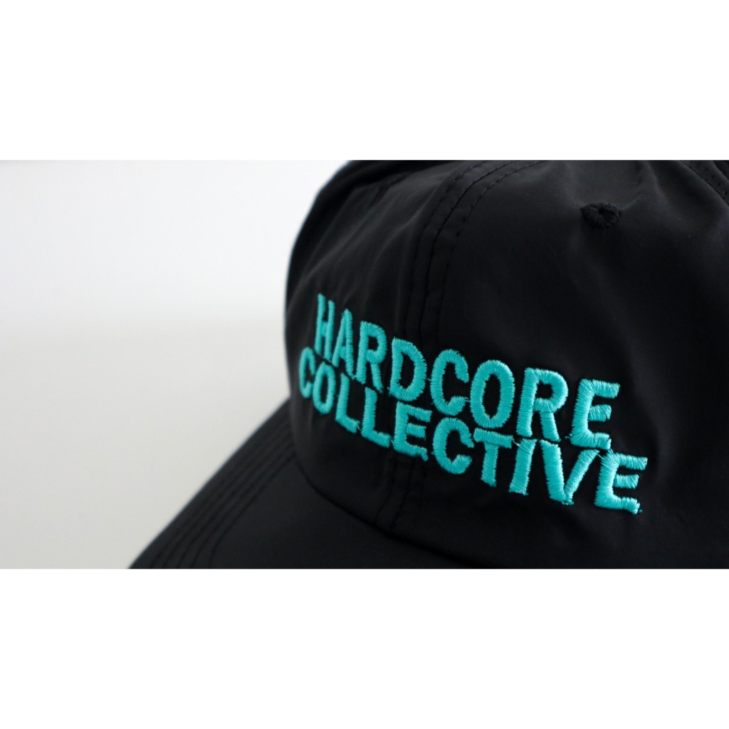 Caps Hardcore Collective Taslan Black embriodery หมวกเบสบอลสีดํา Hardcore Collective