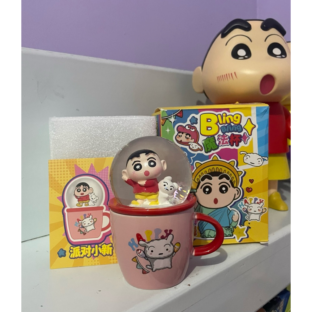 Shinchan Selected Blind Box Mini Cup Snow Ball Ceramic Sinchan
