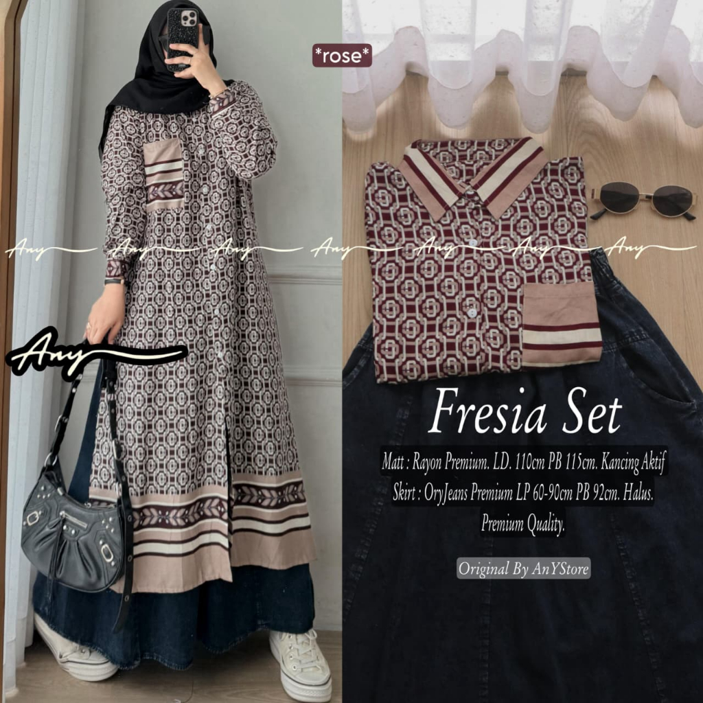 HQ เสื้อผ้าผู้หญิง FRESIA SET จาก AnY FASHION STORE