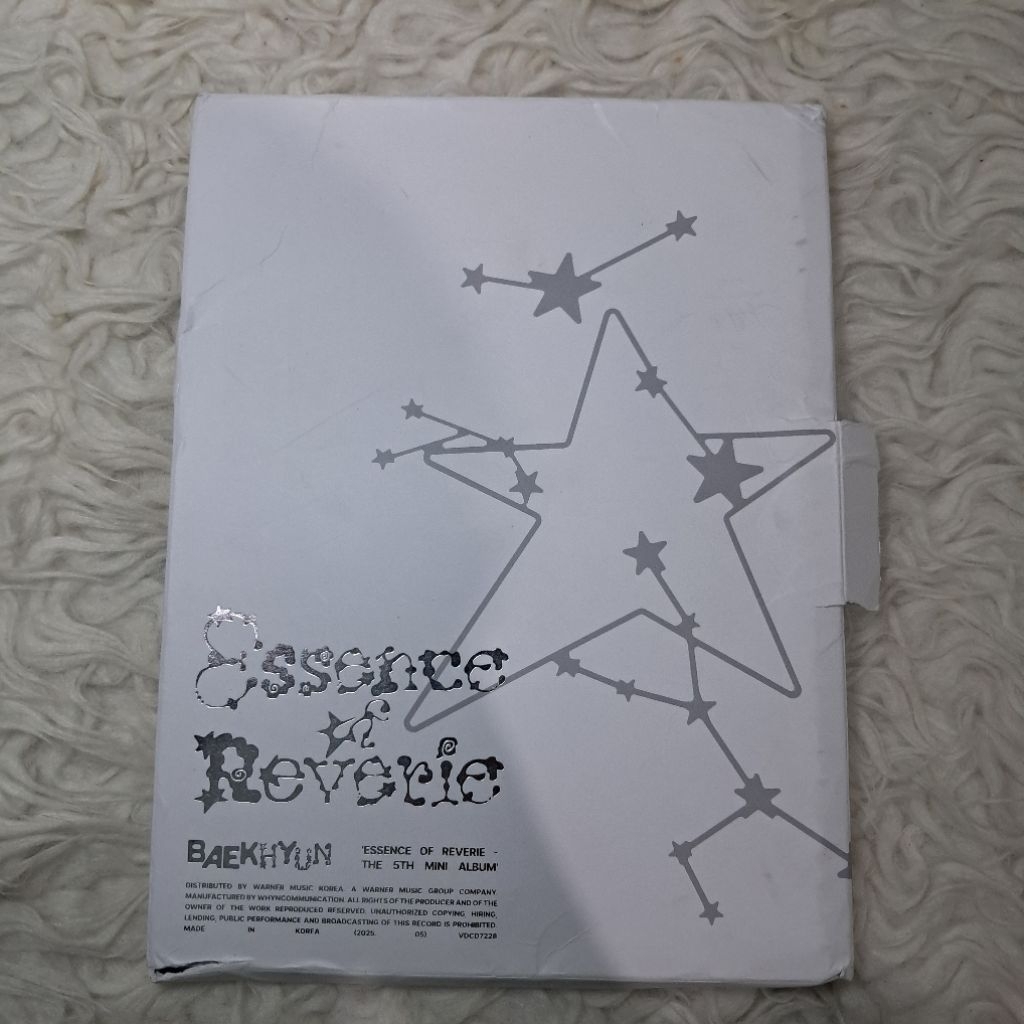 อัลบั้มไม่ปิดผนึก Baekhyun Essence of Reverie