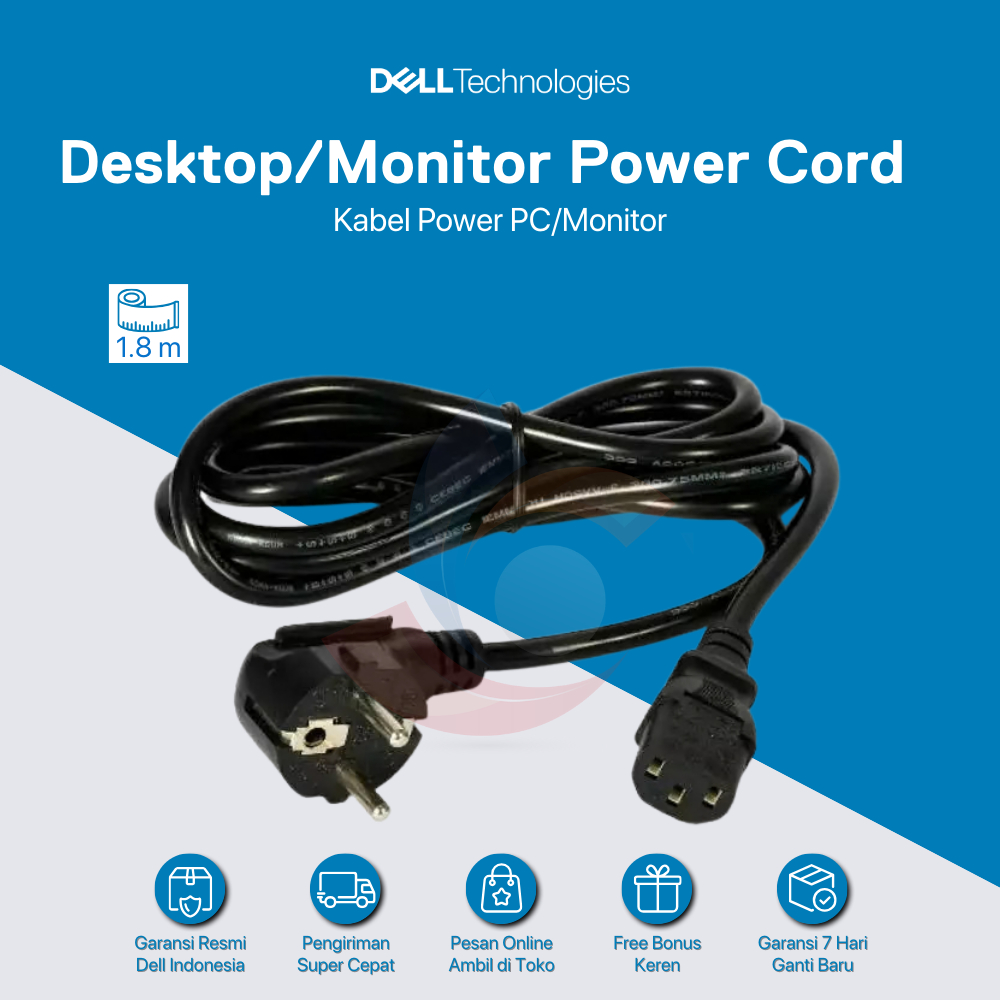 สายไฟ Dell Desktop PC / Monitor