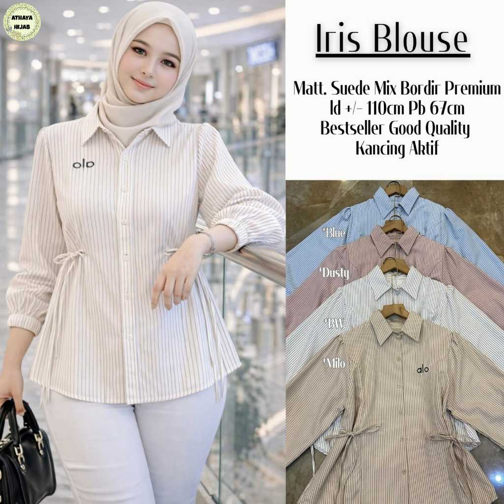 HQ IRIS BLOUSE เสื้อผ้าผู้หญิงจาก AtHAYA FASHION STORE