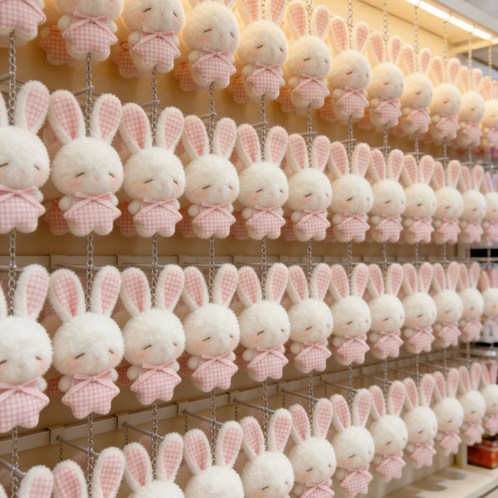 GANTUNGAN [PREORDER Rabbit] Angel Bunny Plush Charm