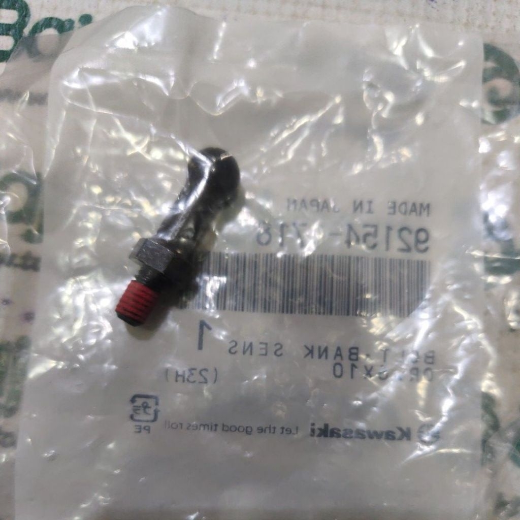 BOLT BANK ด้านหน้า STEP BOLT KAWASAKI ZX25R ZX25RR ZX25 R ZX25 RR ZX 25R ZX 25RR ต้นฉบับ KAWASAKI