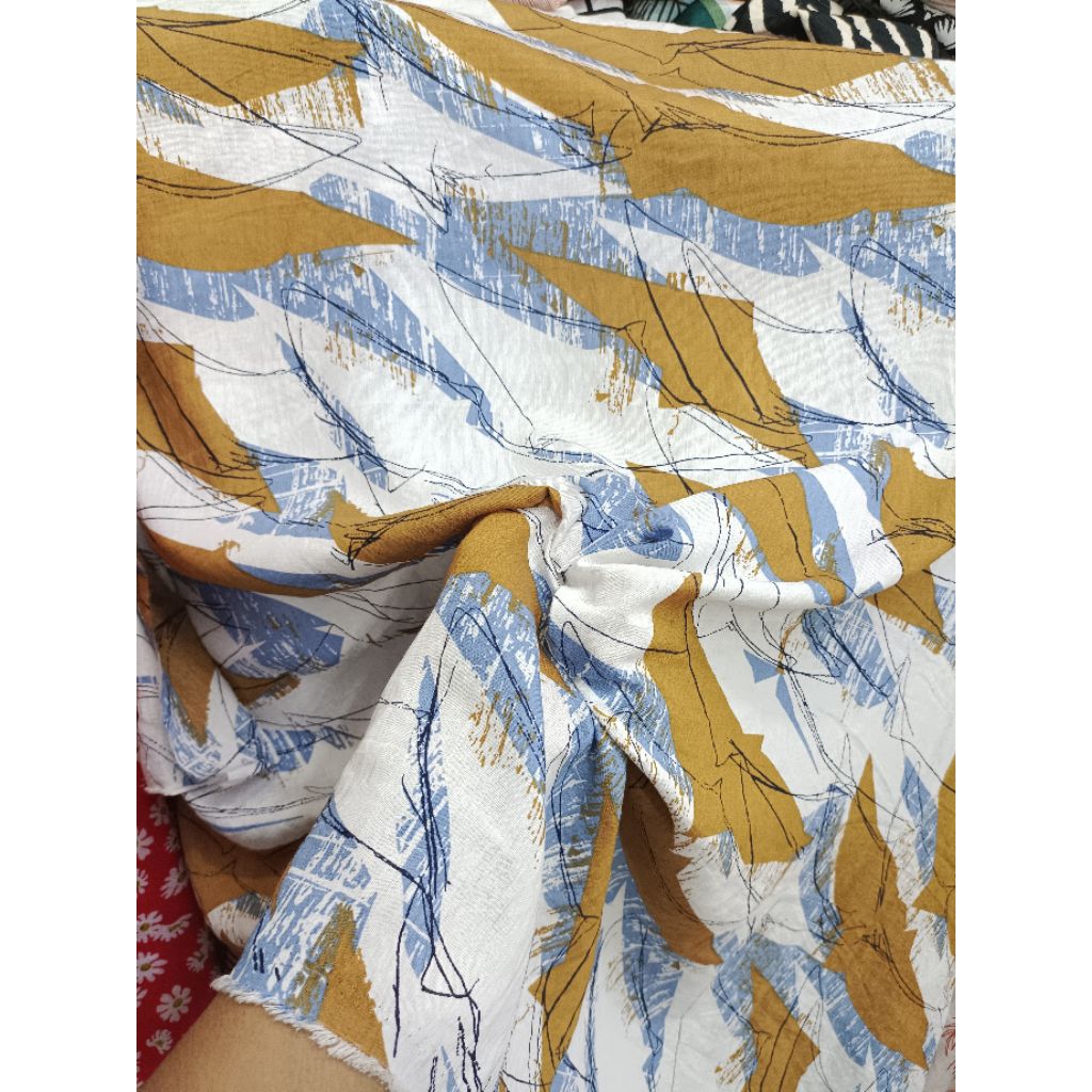 KATUN ผ้าคอตตอนพรีเมี่ยมตามเมตร || ผ้าคอตตอนเนียนบทคัดย่อ || Lqb ราคา 0.5 mtr