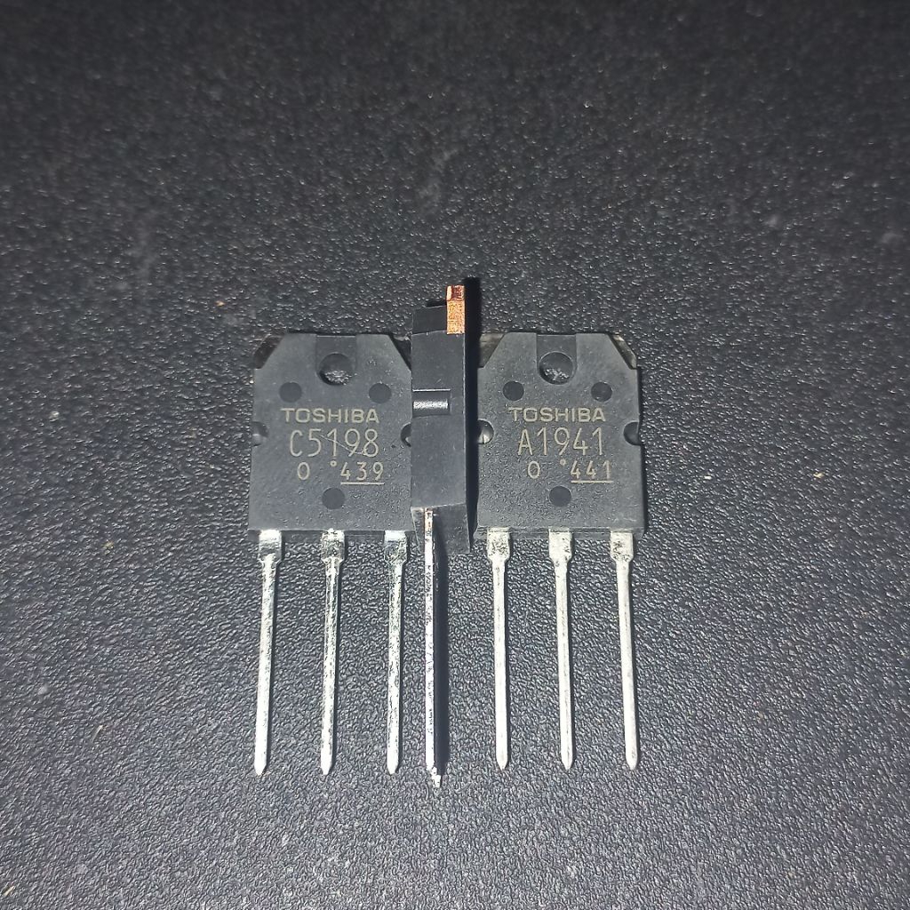 ทรานซิสเตอร์ ORIGINAL SUPER Toshiba A1941 C5198 A 1941 C 5198 JAPAN 1SET ORIGINAL ของแท้