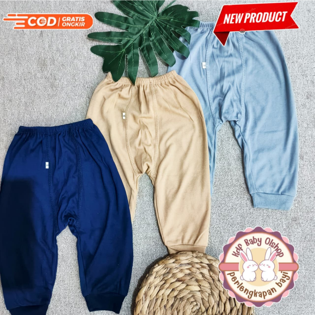 12 ชิ้น & 6 ชิ้น Baby Long Pants พร้อมผ้าอ้อมด้านหลัง / Pampers Model Baby Long Pants